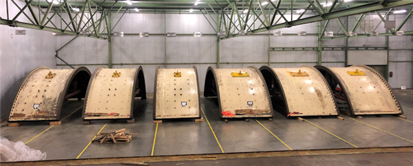 Unused Metso 36' X 20.5' (11m X 6m) Sag Mill, 15,000 Kw (20,107 Hp) Gearless Motor Drive, 50 Hz)